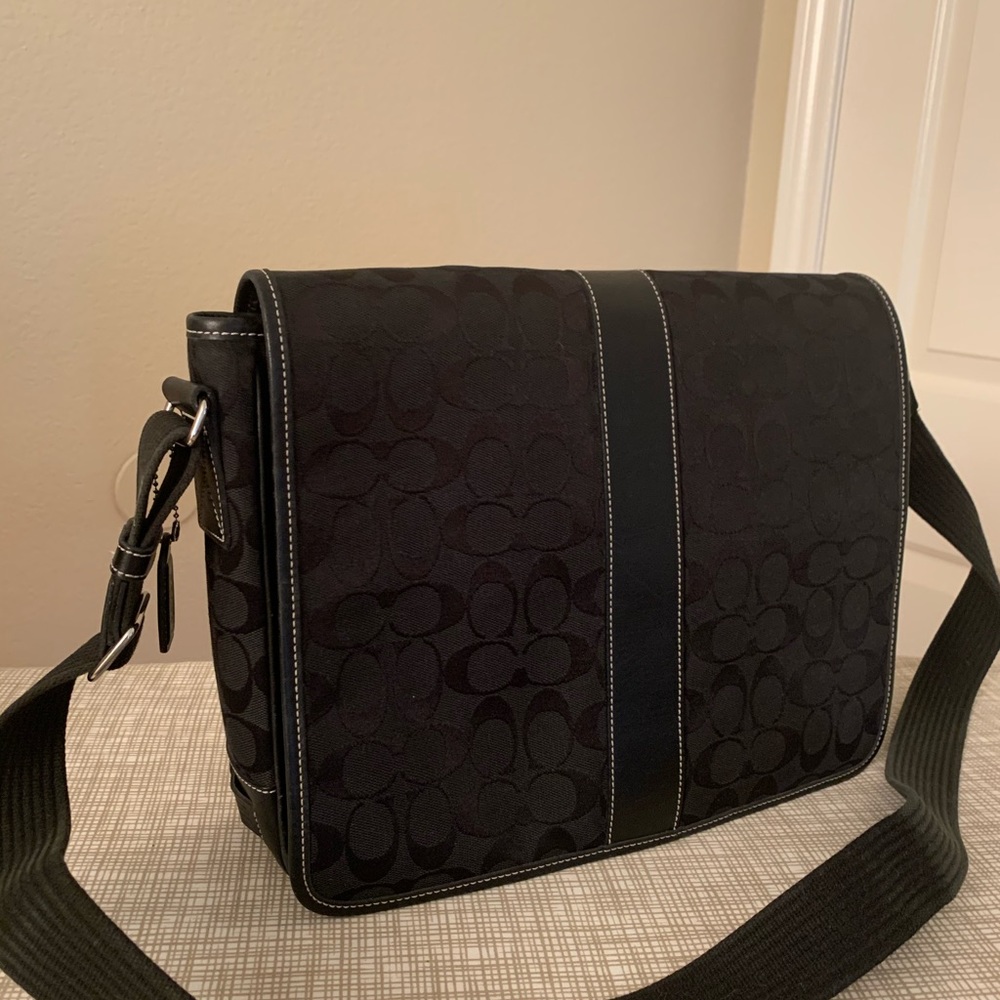 Vintage Coach Signature C Briefcase